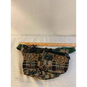 X champion ugly golf game tapestry green‎ Fanny pack 13.5”x7.5” Vintage RARE
